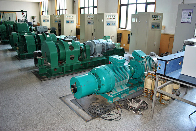 颍州某热电厂使用我厂的YKK高压电机提供动力